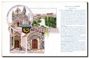 Postcard Old Vienna Poitiers