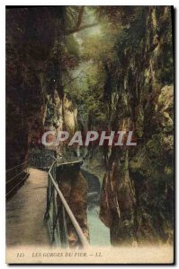 Old Postcard The Gorges du Fier