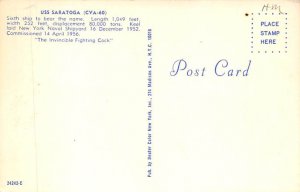 USS Saratoga CVA â€“ 60