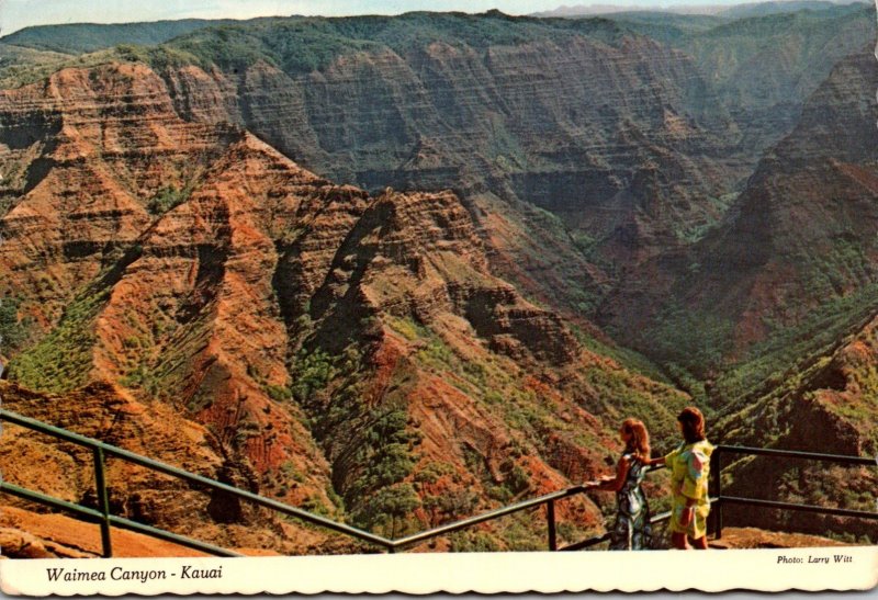 Hawaii Kauia Waimea Canyon 1970