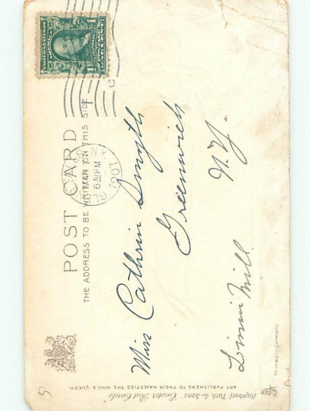 Divided-Back PRETTY WOMAN Risque Interest Postcard AA8704