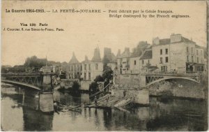 CPA La Ferte-sous-Jouarre Pont detruit par le Geuie francais FRANCE (1101384)