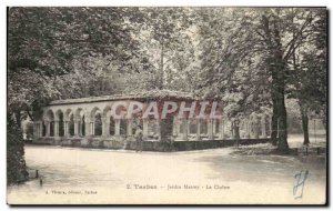 Old Postcard Tarbes Jardin Massey Le Cloitre