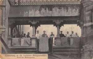 Aachen Germany Aachen Cathedral Kleid der Muttergottes antique pc Y12298