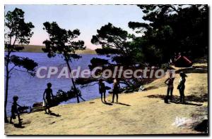 Postcard Old Istres B R Camping des Heures Claires