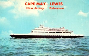 New Jersey Cape May - Lewes Ferry 1976