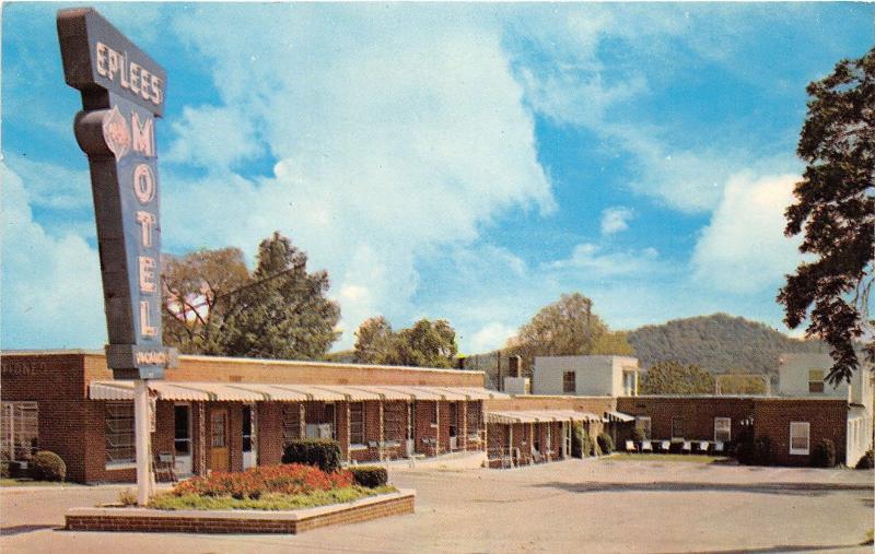 Berea Kentucky~Eplee's Motel on Route 25 & 21~1967 Postcard