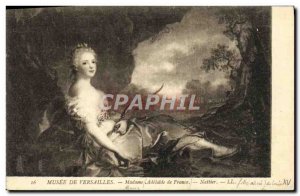 Old Postcard Museum of Versailles Lady Adelaide France Nattier