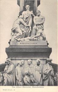 B85779 manufactures  the albert memorial sculpture postcard art   london uk