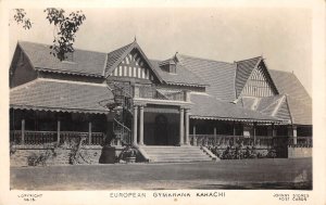 US32 postcard Pakistan Karachi European Gymkhana