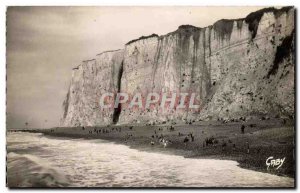 Modern Postcard Mers Les Bains Cliffs