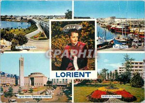 Modern Postcard Lorient Morbihan