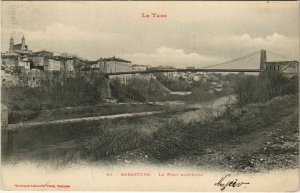 CPA RABASTENS Le Pont Suspendu (1087615)