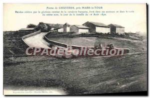 Postcard Old Farm GRIZIERES nearly Mars La Tour