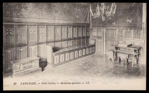 Langeais - Petit Salon - Boiseries peintes