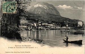 CPA Env. de GRENOBLE - L'Isere la TRONCHE et le St-Eynard (434305)