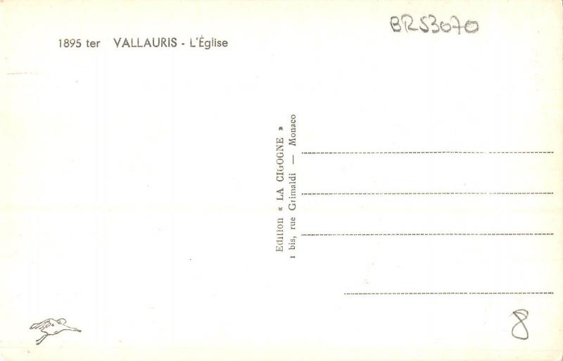 BR53070 Vallauris l eglise      France