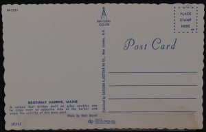 Boothbay Harbor, ME - Foot Bridge