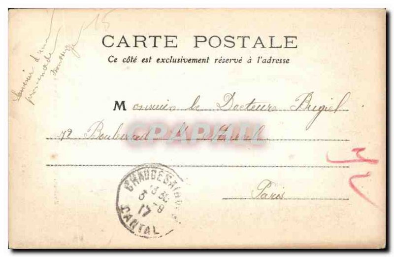 Old Postcard Pierrefonds Cascade Bory Narhnac