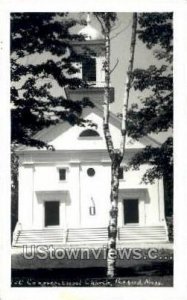 Real Photo - Congregational Church - Boxford, Massachusetts MA  