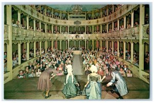 1960 Asolo Theater Interior Dancing Acting Sarasota Florida FL Vintage Postcard