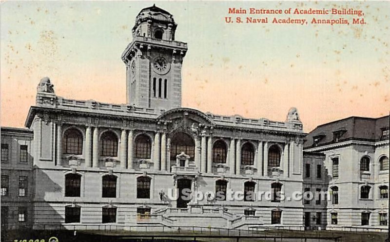 Academic Building, US Naval Academy in Annapolis, Maryland