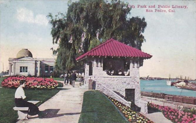 California San Pedro City Park and Public Library