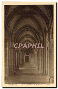 Old Postcard Plouharnel Saint Michel abbey The cloister Kergonan