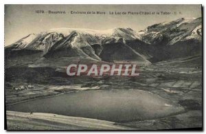 Old Postcard Surroundings Mure Lake Pierre Chatel and Tabor