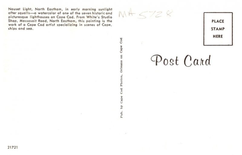 Massachusetts North Eastham Nauset Light