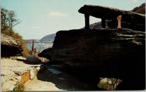 Jefferson Rock Harpers Ferry West Virginia Unused Vintage Postcard H18