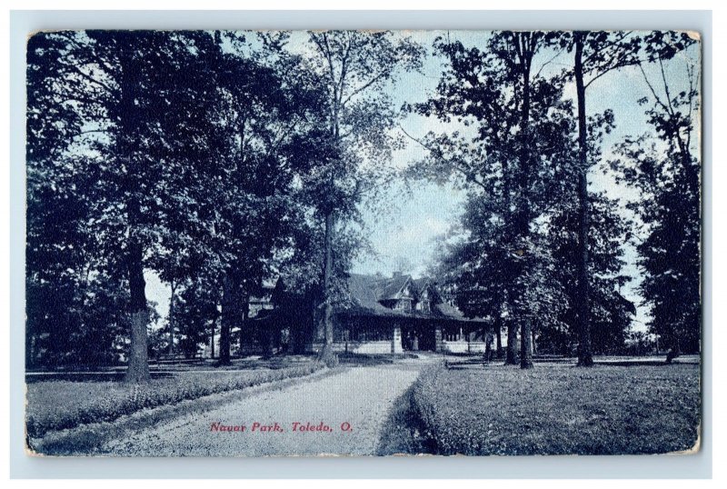 Vintage Navar Park Toledo Ohio Postcard P138E