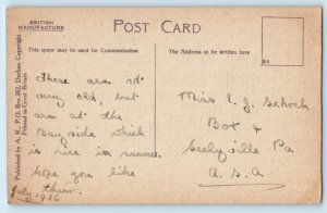 South Africa Postcard Low Courts Esplanade Durban c1910 Posted Antique