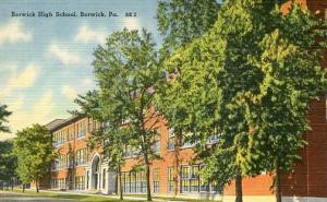 PA - Berwick. Berwick High School