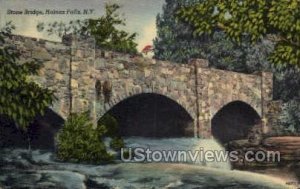 Stone Bridge in Haines Falls, New York