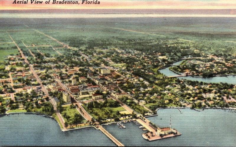 Florida Bradenton Aerial View