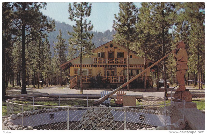 Swiss Inn & Motel, Rock Creek, British Columbia, Canada, 40-60s
