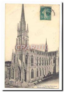 Nancy Old Postcard Basilica Saint-Epvre Work Morey (1863-1875)