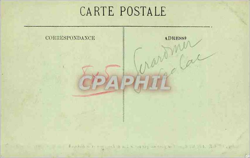 Old Postcard Gerardmer Lake