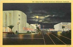 CA, Hollywood, California, Radio Center, NBC, Western Publishing 820