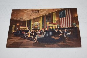 Bismarck Hotel Chicago Illinois Postcard Curt Teich Kodachrome Real Photo