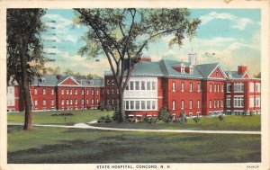 Concord New Hampshire State Hospital Vintage Postcard AA109008