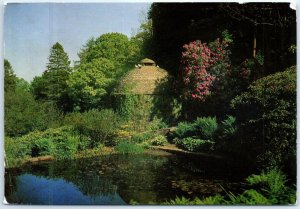 Postcard - The Dovecot and Fish Pond, Cotehele House - St. Dominick, England