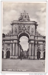 RP; LISBOA, Arco da Rua Augusta, Portugal, 10-20s