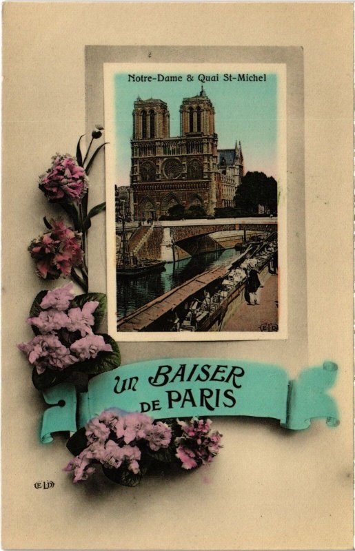 CPA Un Baiser de PARIS (1241504)
