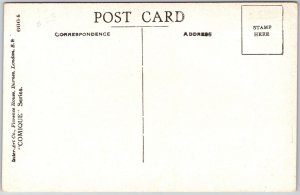 Pretty Lady All Hot And Bothered Glad I'm Here Comic Card Postcard