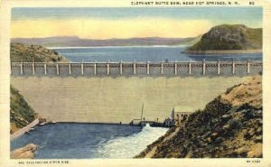 Elephant Butte Dam in Hot Springs, New Mexico