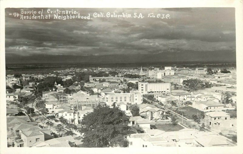 RPPC; Town View Barrio el Centenario Cali Colombia Valle del Cauca Latin America