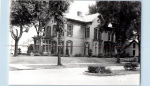 Cedar Falls Iowa IA Postcard RPPC Photo Womens Club c1940's Unposted Vintage