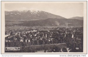 Austria Innsbruck Totalansicht Real Photo